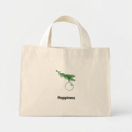 Ornament Happiness Mini Tote Bag