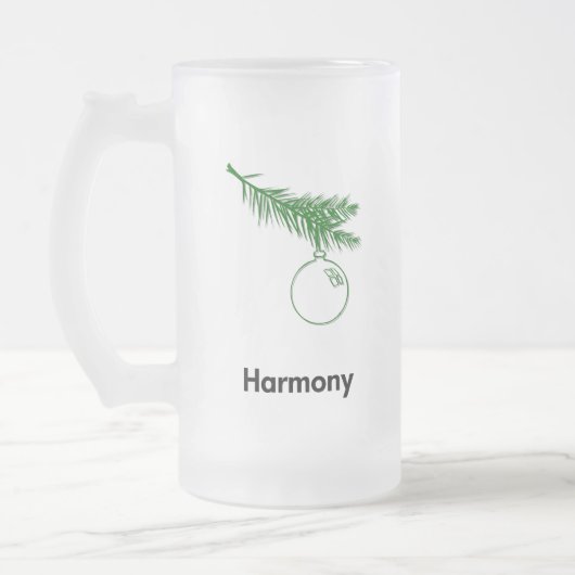 Ornament Harmony Matglas Bierpul (Links)