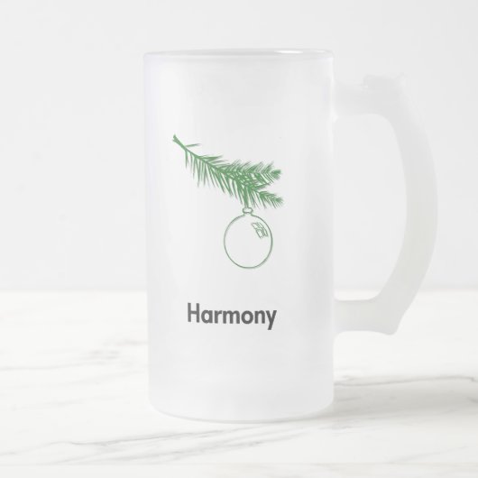 Ornament Harmony Matglas Bierpul (Rechts)