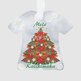Ornament Hawaiian Floral kerstbomen Shirt