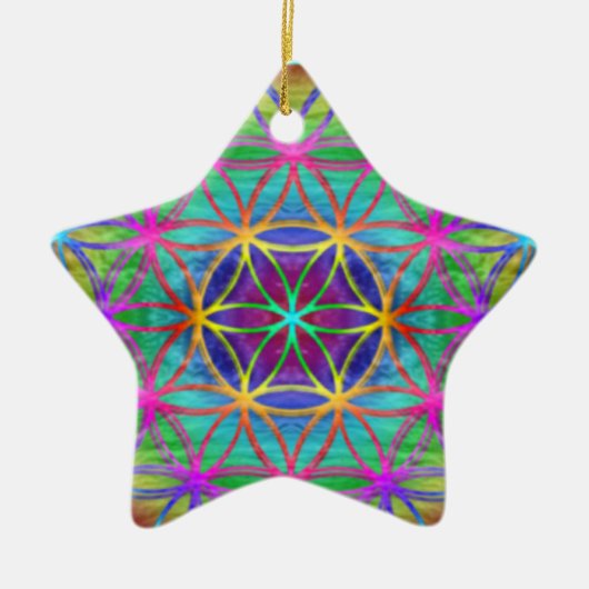 Ornament ~ Healing~Energy "Flower Of Life" (Voorkant)