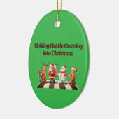 Ornament Holiday Hustle Crossing naar Kerst (Links)