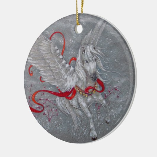 Ornament - Holiday Pegasus (Links)