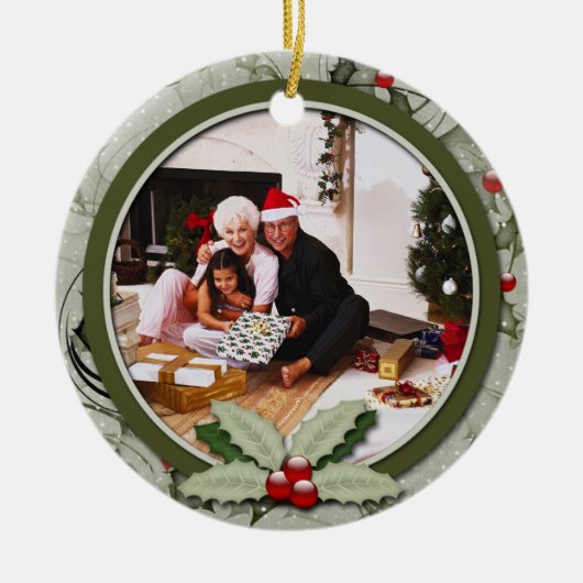 Ornament Holly Mistletoe 2 van ons Huis tot u (Voorkant)