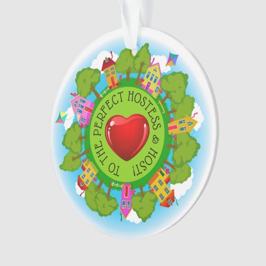 Ornament host en hostess (voorkant)