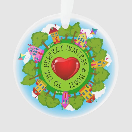 Ornament host en hostess (voorkant)