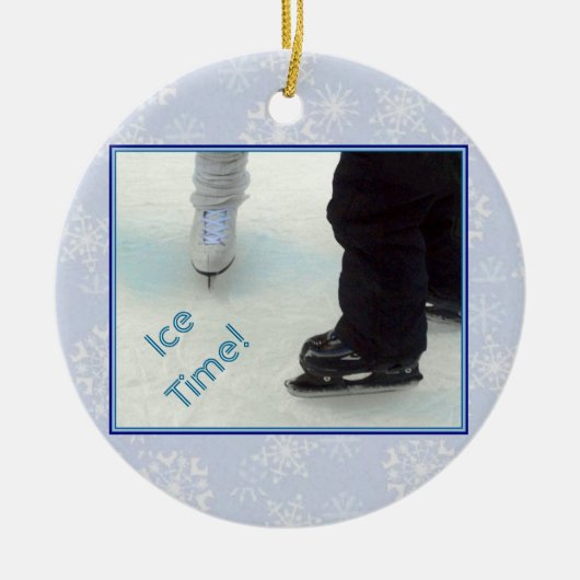 ornament 'Ice Time' (Voorkant)