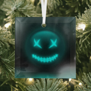 Ornament In Bluemoji Glas