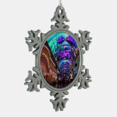 Ornament in het binnenland Las Vegas #4 Snowflake (Links)