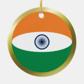 Ornament Indiase vlag (Achterkant)