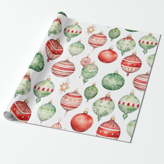 Ornament inpakpapier! cadeaupapier (Uitgerold)