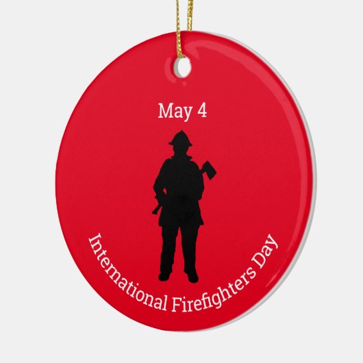 Ornament Internationale dag van de brandweer (Links)