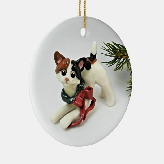 Ornament Japanse Bobtail Cat Calico Holiday (Rechts)