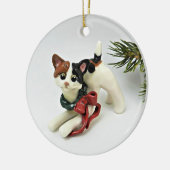 Ornament Japanse Bobtail Cat Calico Holiday (Links)
