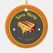 Ornament - je smelt mijn hart - gegrilde kaas (Voorkant)