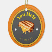 Ornament - je smelt mijn hart - gegrilde kaas (Links)