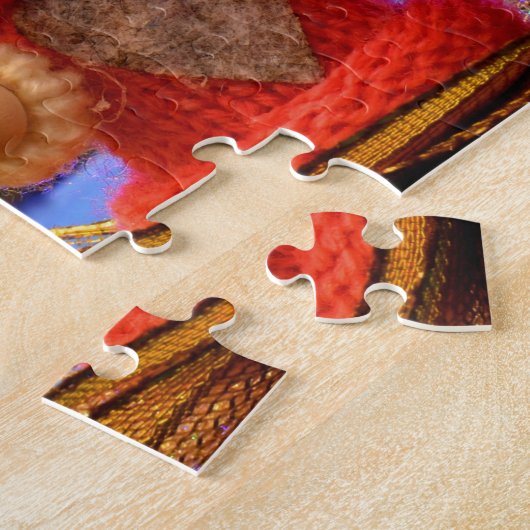 Ornament Jigzaag Puzzle Legpuzzel (Zijkant)