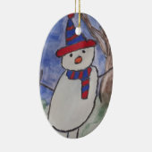 Ornament Jolly Snowman-kerstboom (Rechts)