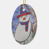Ornament Jolly Snowman-kerstboom (Links)