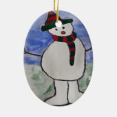 Ornament Jolly Snowman-kerstboom (Achterkant)