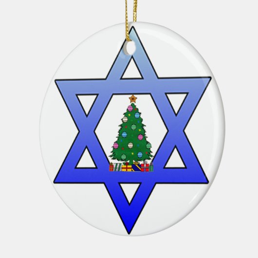 Ornament Joodse kerstboom (Links)