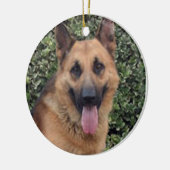 Ornament "Jouw hond's Face" (Links)