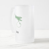 Ornament Joy Matglas Bierpul (Voorkant links)