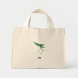 Ornament Joy Mini Tote Bag