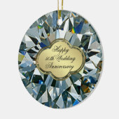 Ornament Jubileum voor gouden weddenschappen (Links)