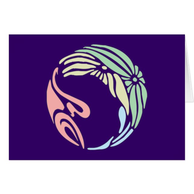 Ornament Jugendstil Art Nouveau (Voorkant Horizontaal)