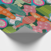 Ornament Jumble Cadeaupapier (Hoek)