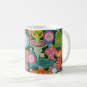 Ornament Jumble Coffee Mok (Voorkant rechts)