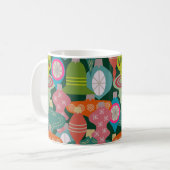 Ornament Jumble Coffee Mok (Voorkant links)