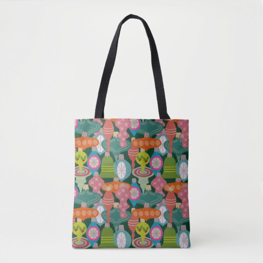 Ornament Jumble Tote Bag (Voorkant)