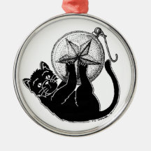 Ornament Kat Round Ornament