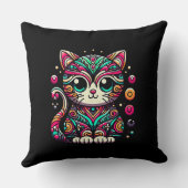 Ornament Kattenminnaar kussen (Achterkant)