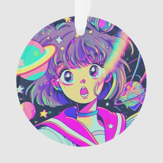 Ornament Kawaii Anime Girl (voorkant)