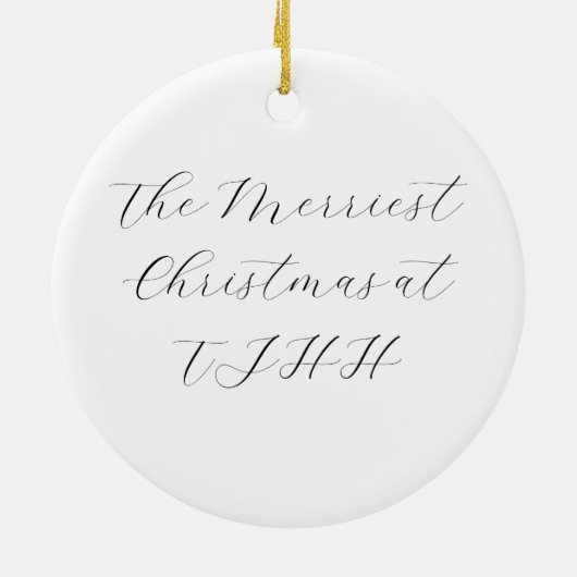 ornament "Kerst" (Achterkant)