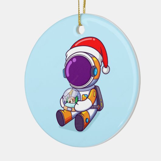ornament kerst astronaut (Links)