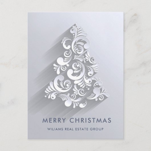 Ornament Kerst Zakelijke Groet Vakantie Briefkaart (Voorkant)