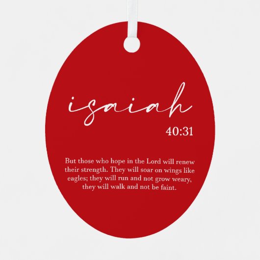 Ornament kerstbijbel Verse metaal (Voorkant)