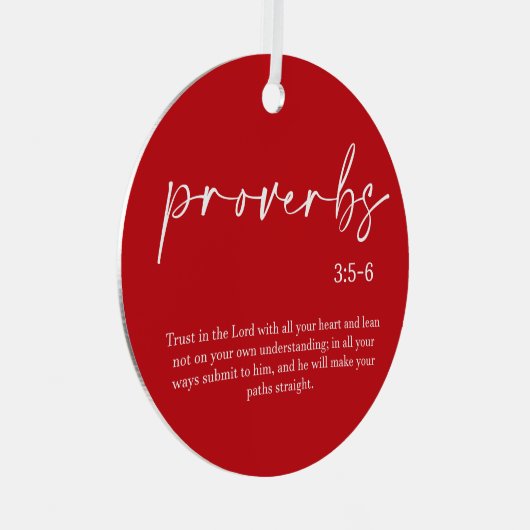 Ornament kerstbijbel Verse metaal (Voorkant Rechts)