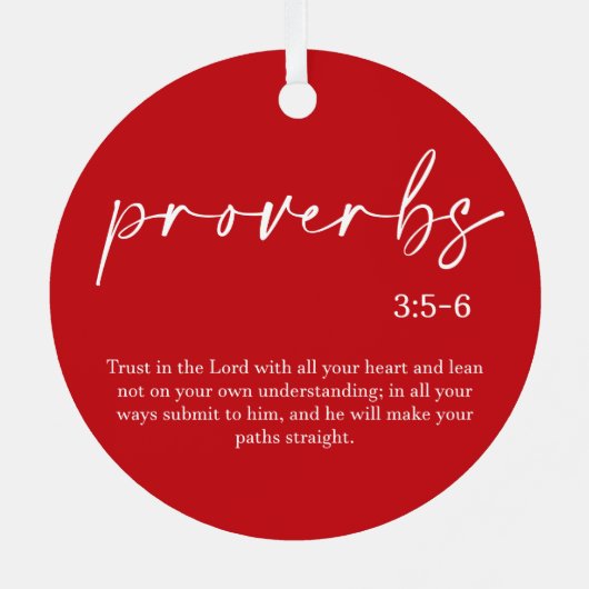 Ornament kerstbijbel Verse metaal (Achterkant)