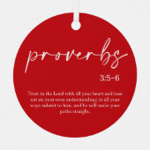 Ornament kerstbijbel Verse metaal (Voorkant)