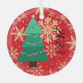 Ornament kerstbomen 2023 (Voorkant)