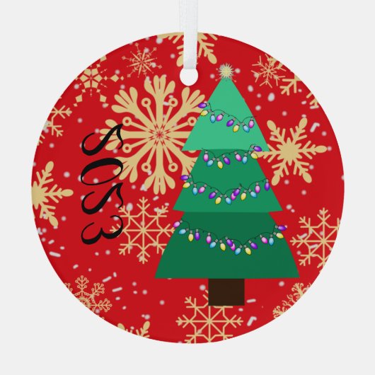 Ornament kerstbomen 2023 (Achterkant)