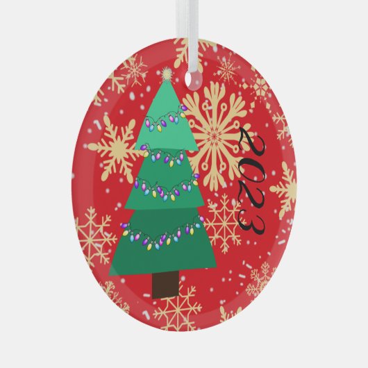 Ornament kerstbomen 2023 (Voorkant Rechts)