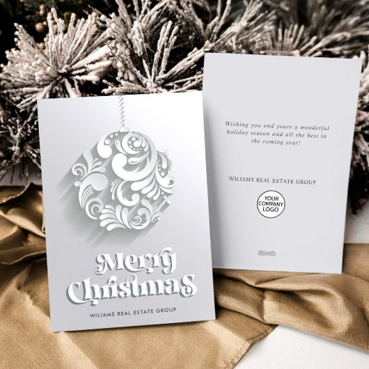 Ornament Kerstboom Corporate Greeting Feestdagenkaart