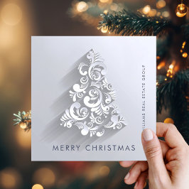 Ornament Kerstboom Corporate Greeting Feestdagenkaart