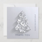 Ornament Kerstboom Corporate Holiday Bedankkaart (Voorkant)